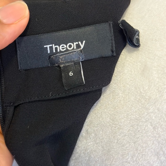 Theory Black Sleeveless Dress women’s Size 6 - Picture 3 of 13